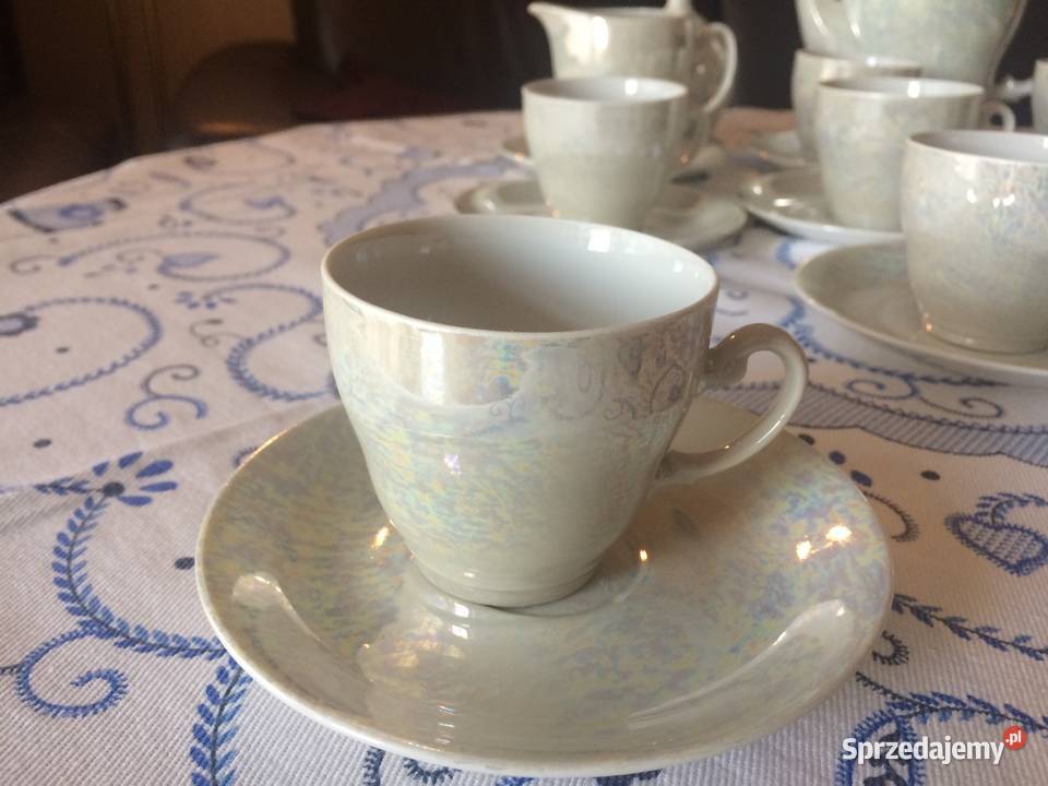 komplet do kawy biała porcelana Warszawa