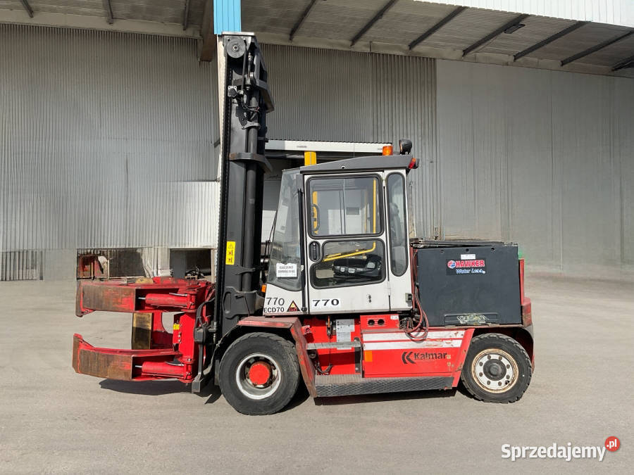Kalmar ECD706 2 sekcje hydrauliczne 55m 7t wózek Konin