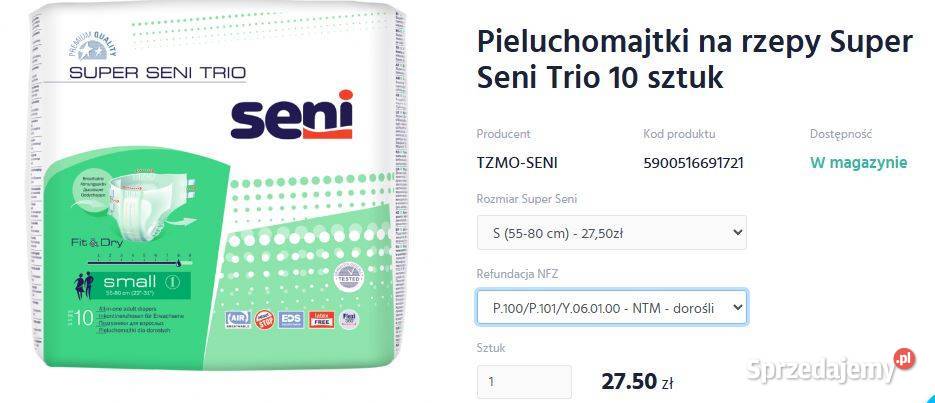 Pieluchomajtki 40 rozmiar M Pozostałe Luboń sprzedam