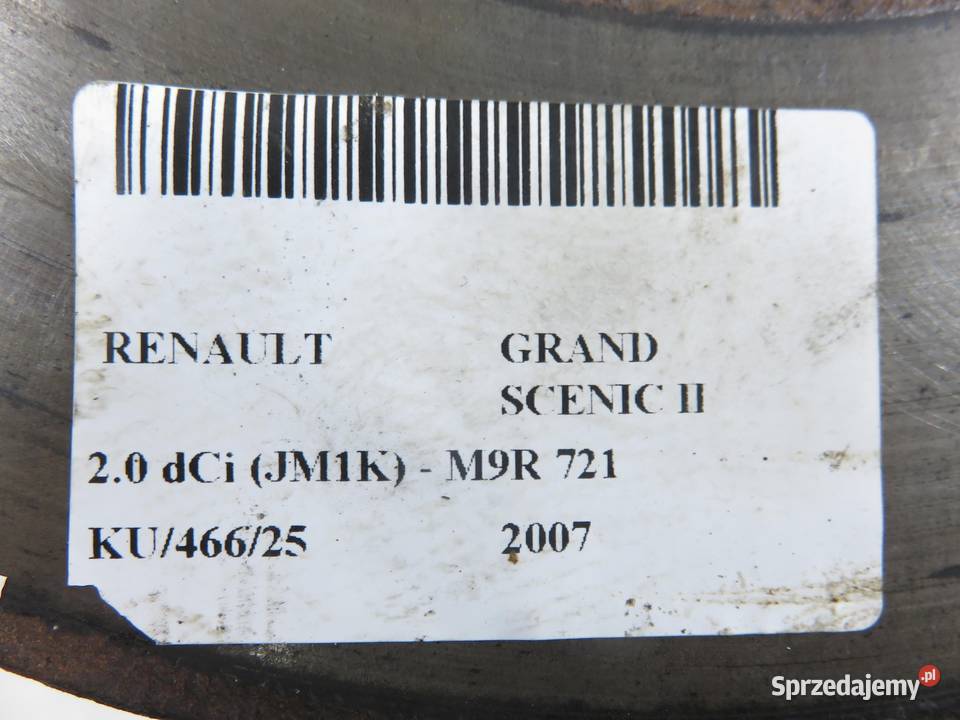 TARCZE HAMULCOWE PRZÓD RENAULT GRAND SCENIC II