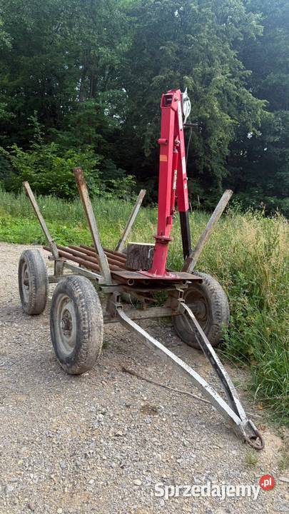 Wóz na drewno leśny Krzeszowice