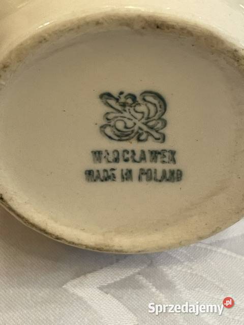Mini wazon Włocławek ręcznie malowany porcelana Kraków