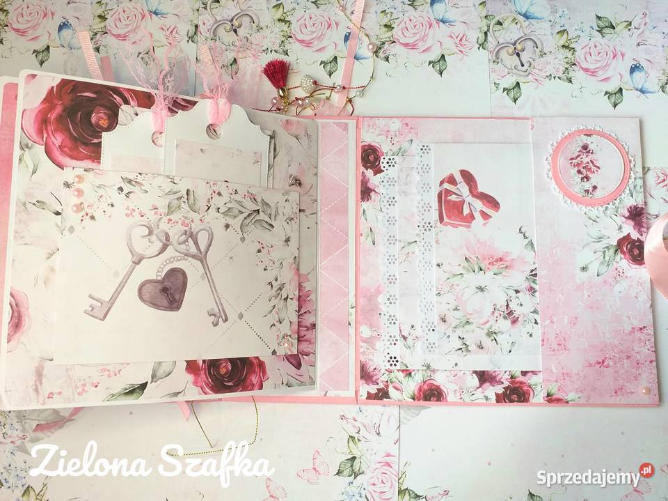 ALBUM SCRAPBOOKING FOTO walentynki ślub rocznica małopolskie Mszana Dolna