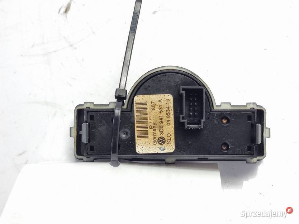 WŁĄCZNIK ŚWIATEŁ VOLKSWAGEN PHAETON 3D0941531A Lipno