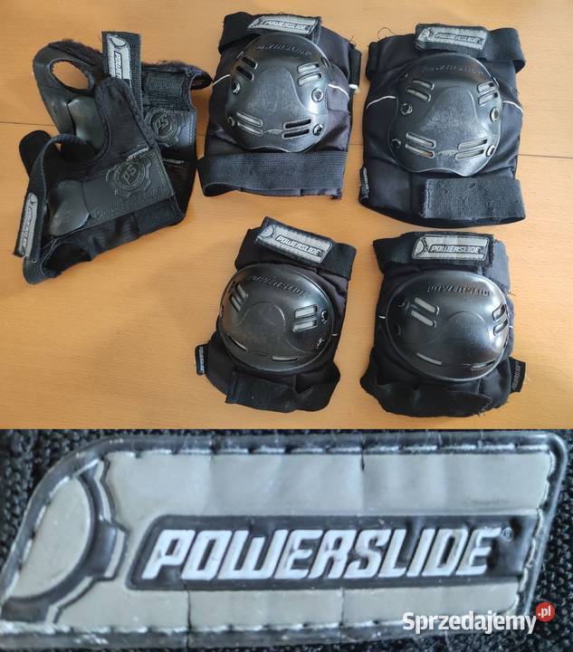 powerslide ochraniacze zestaw komplet na kolana świętokrzyskie Kielce sprzedam