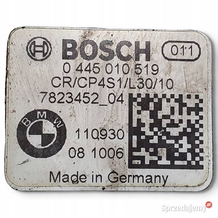 POMPA WTRYSKOWA BMW F10 F11 F30 F31 E90 E87 20 D lubelskie