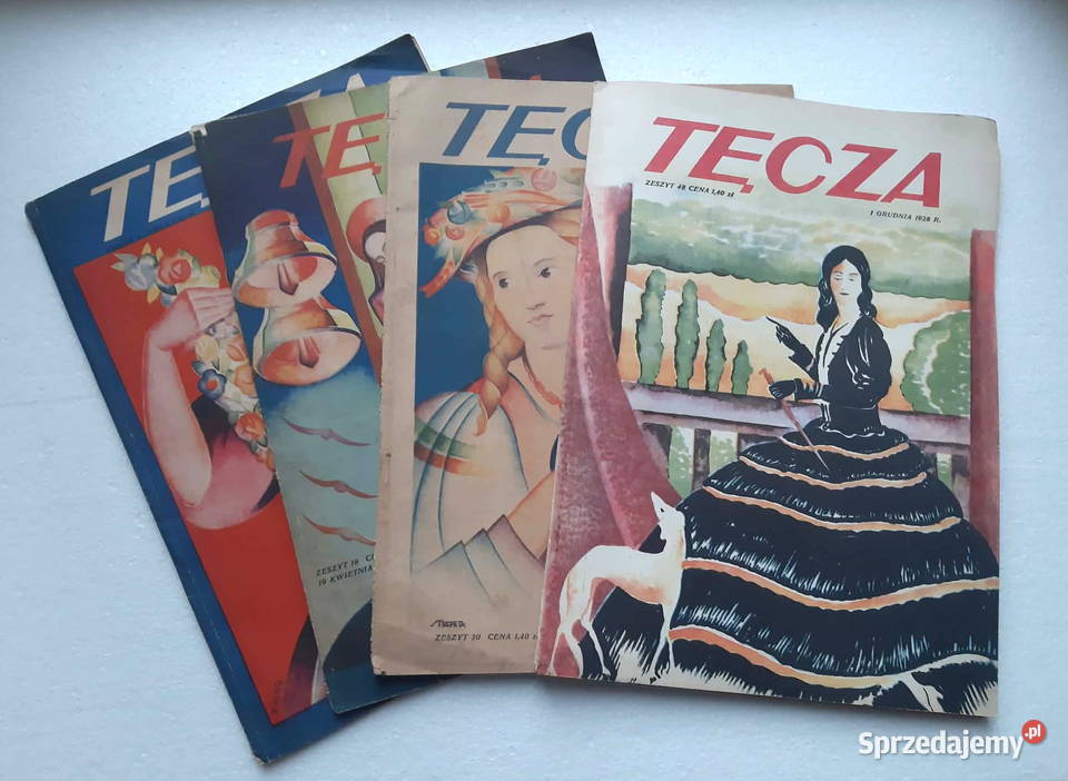 TĘCZA przedwojenny tygodnik ilustrowany z Łódź sprzedam