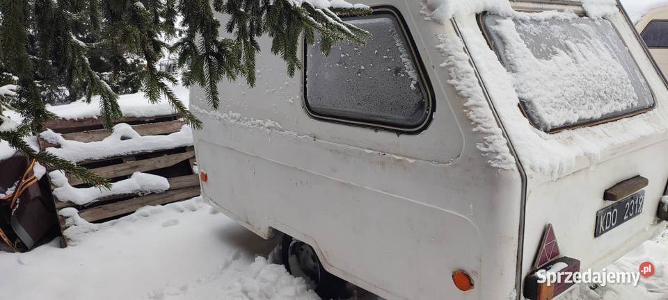 Przyczepka kempingowa Niewiadów n126 2 sztuki warmińsko-mazurskie