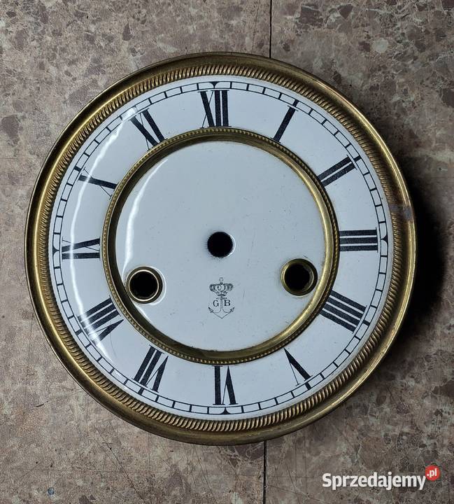 T163 Tarcza zegara ściennego GB Gustav Becker sprzedam