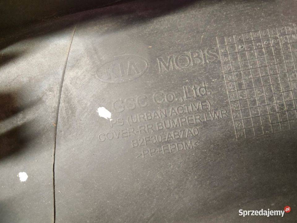 Dokładka Dyfuzor Zderzak Tył Kia Soul II 1419 Pleszew