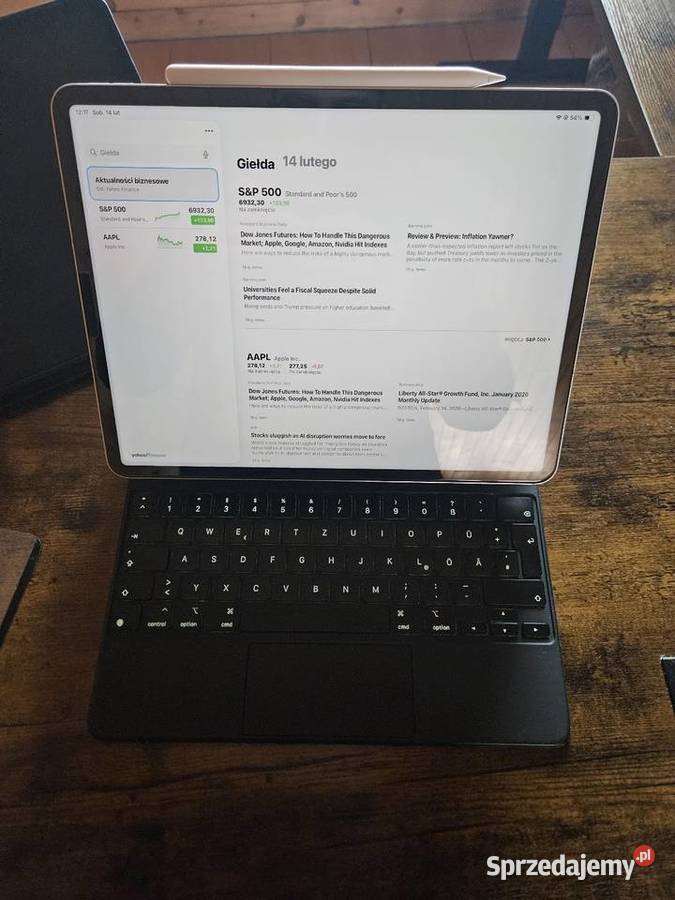 iPad Pro 129 5gen 128GB Cellular Magic Keyboard Kraków sprzedam
