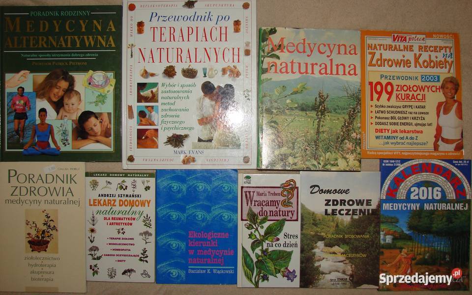 Medycyna naturalna książki Książki i Podręczniki mazowieckie