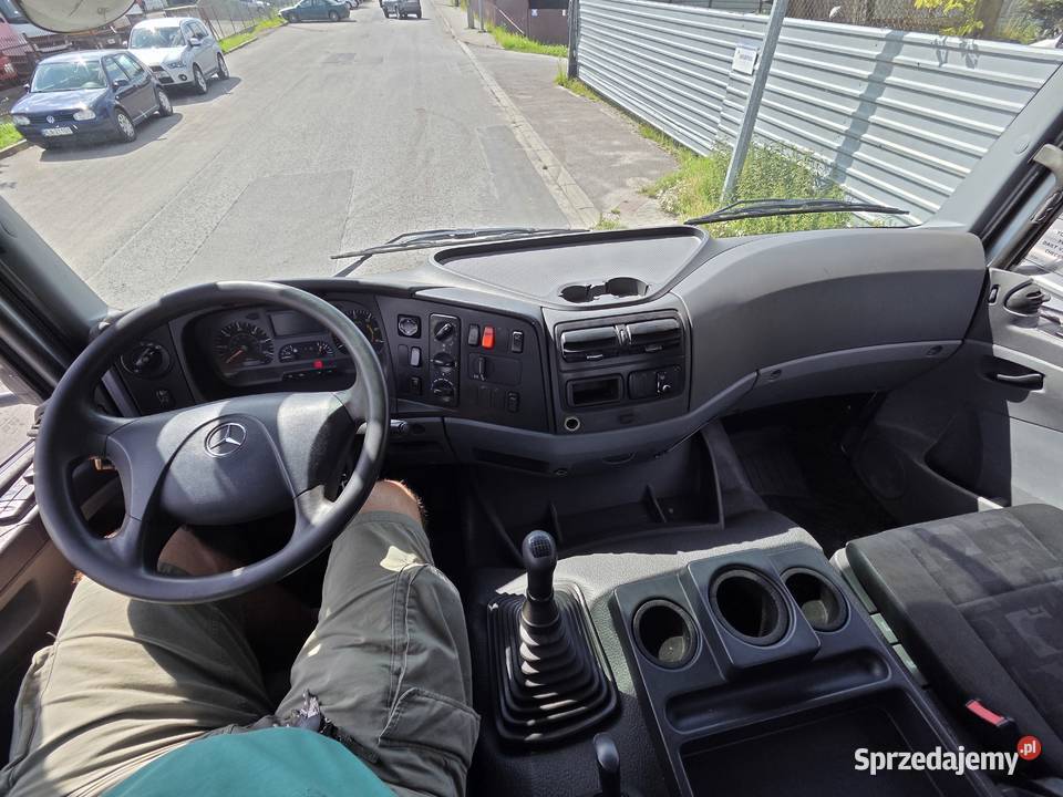 Mercedes AXOR 1833 330 Nowy Kiper Wywrotka 3str elektryczne szyby podkarpackie Łańcut