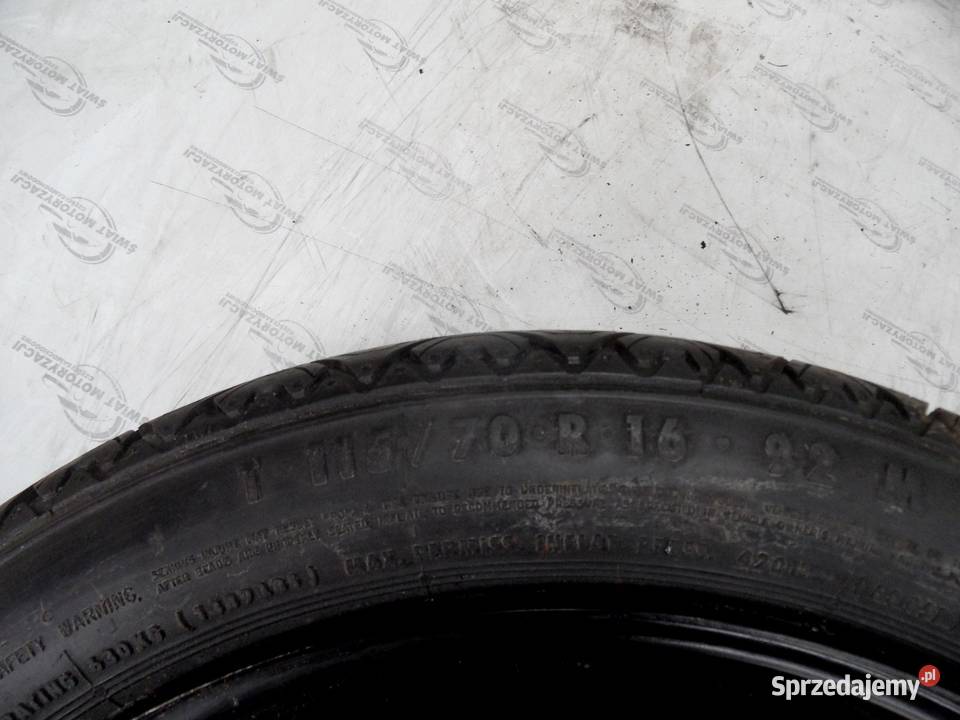 OPEL VECTRA C koło dojazdowe 1157016 92M 5x110