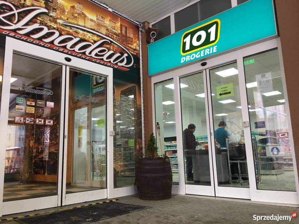 DRZWI AUTOMATYCZNE ALUMINIOWE SKLEPOWE PRZESUWNE małopolskie Nowy Sącz