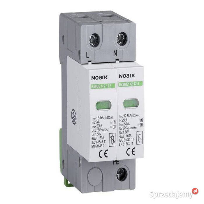 Ogranicznik przep NOARK typ I II 275 V AC 125 kA sprzedam