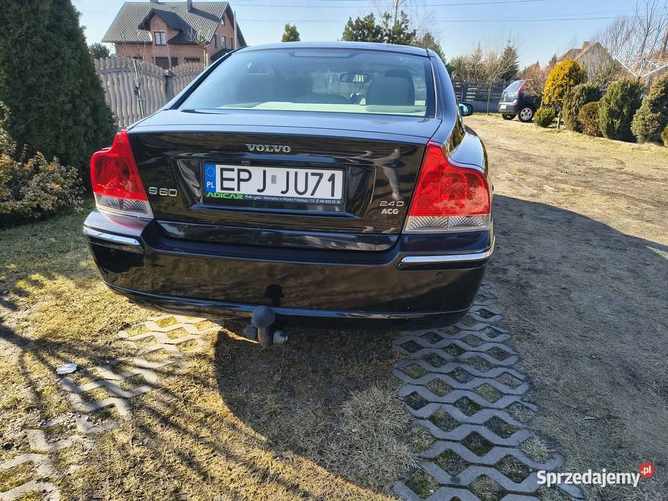 Volvo S60 24 Diesel Doinwestowany i zadbany ABS Szczerców