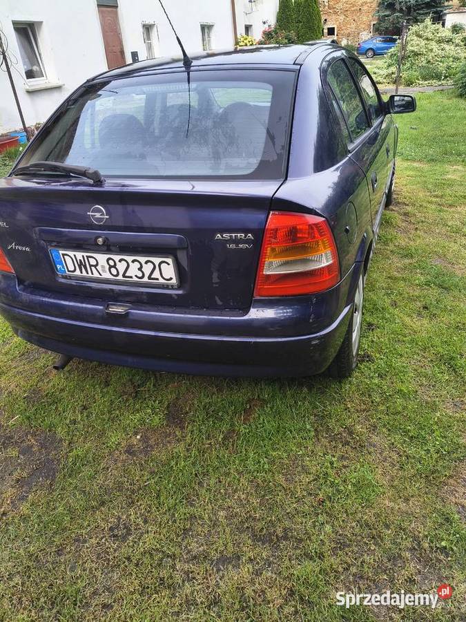 Opel Astra G 16 16V Benzyna 2000r 5drzwiowy Polakowice