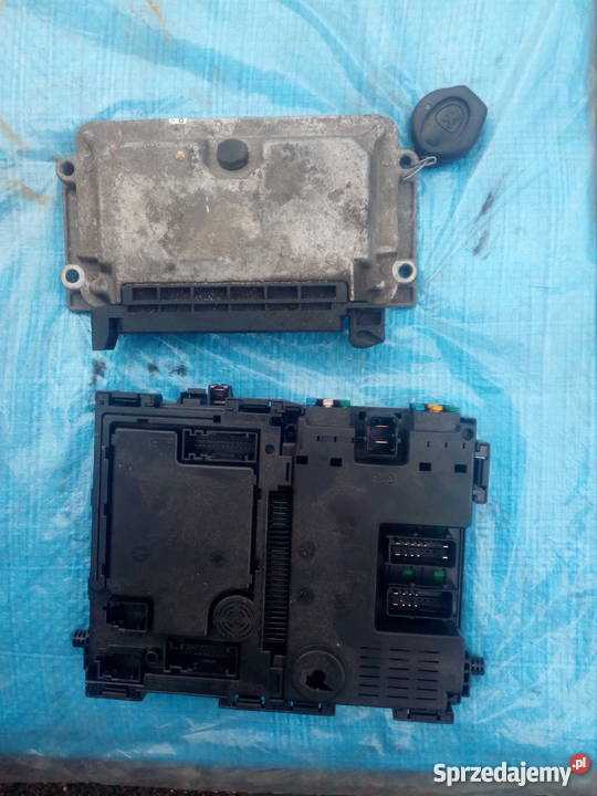 Peugeot 206 14 komputer bsi pilot zestaw lubuskie Strzelce Krajeńskie