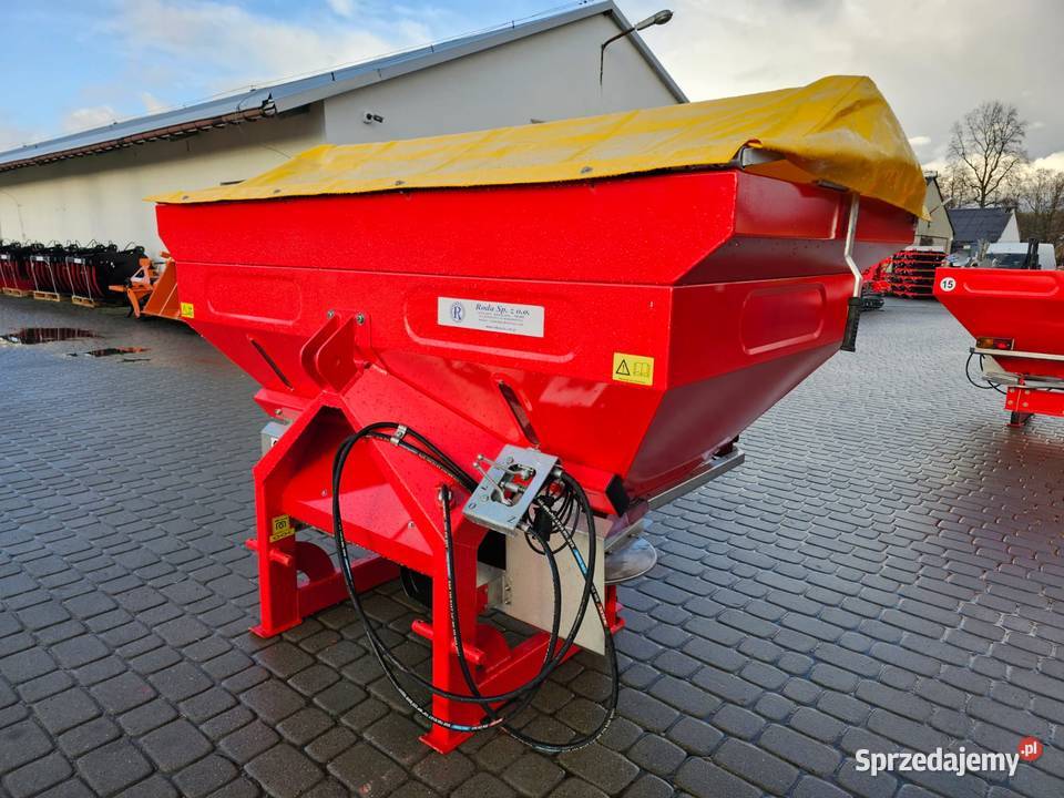 Rozsiewacz do nawozów siewka dwutalerzowy WOPROL nieuszkodzony Nowy Sącz