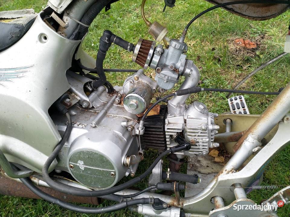 Motocykl Chopper chińczyk chiński odpala