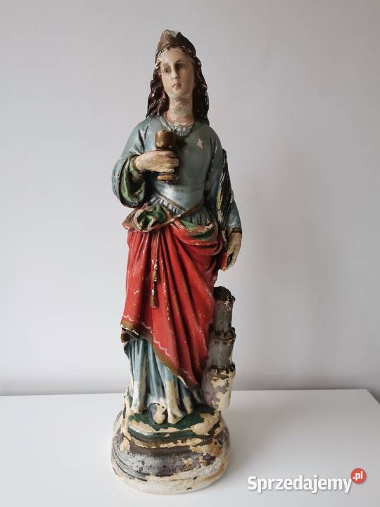 Stara unikatowa przedwojenna gipsowa figurka Antyki, Sztuka, Kolekcje Katowice