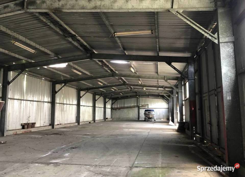 Hala stalowa 42mx12m mazowieckie Sierpc sprzedam