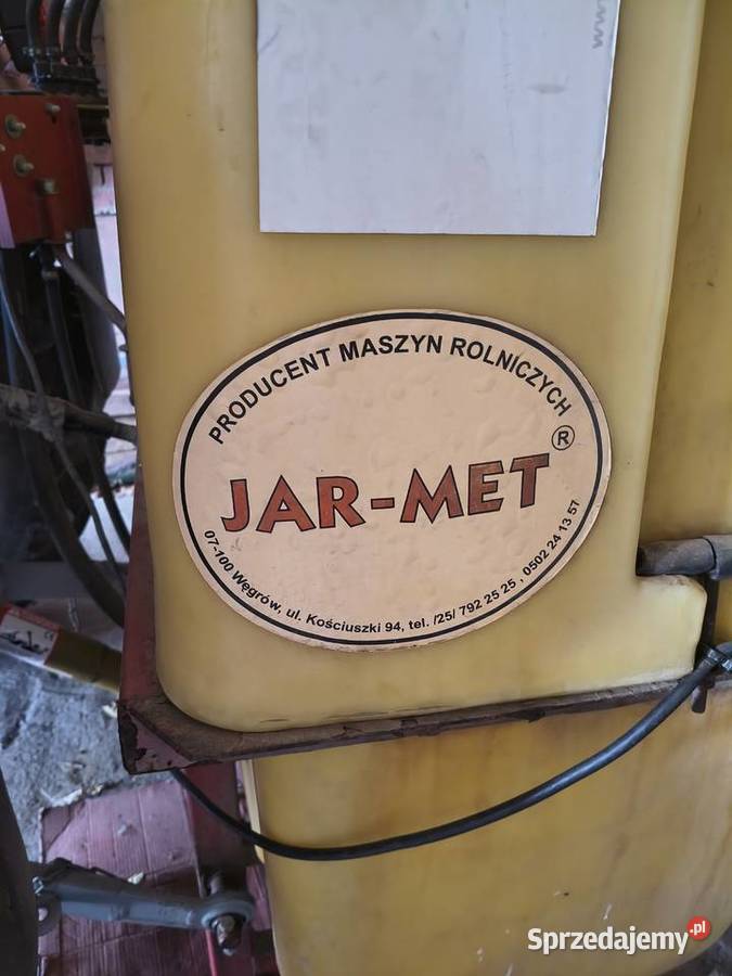 Opryskiwacz JarMet 600l 12mb Zawieszane