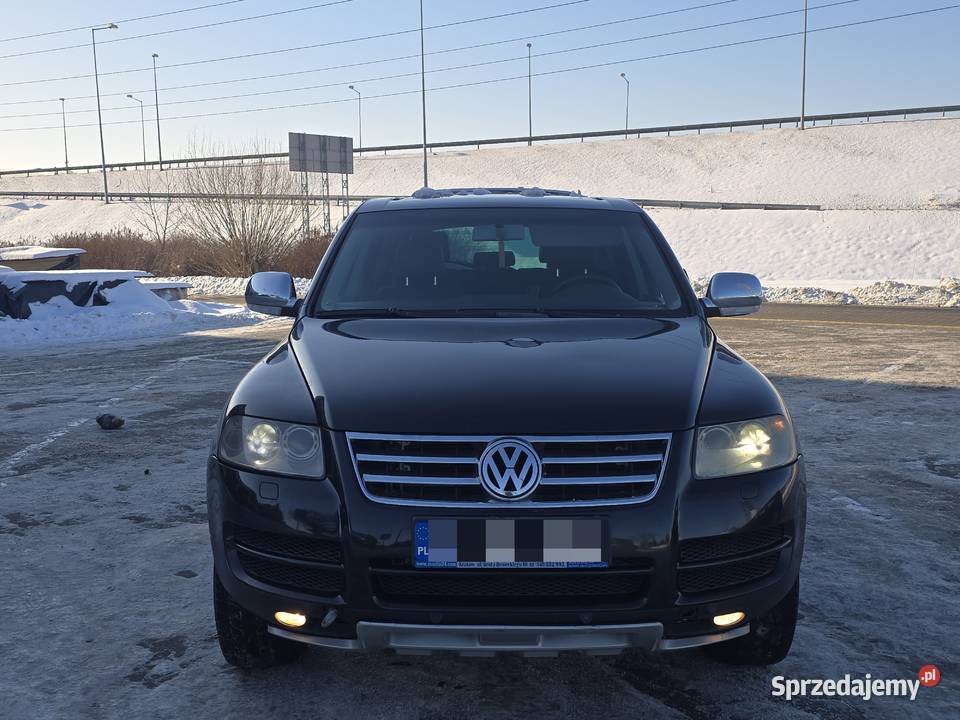 VW Touareg 25 TDI R5 Szyber Manual Hak 35T Bez Touareg mazowieckie Mińsk Mazowiecki