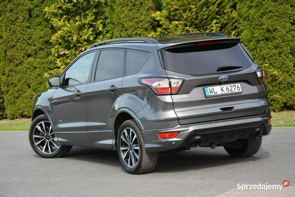 Ford Kuga STLine AWD Sync3 Skóry Radar Martwe światła przeciwmgielne Ostrów Mazowiecka