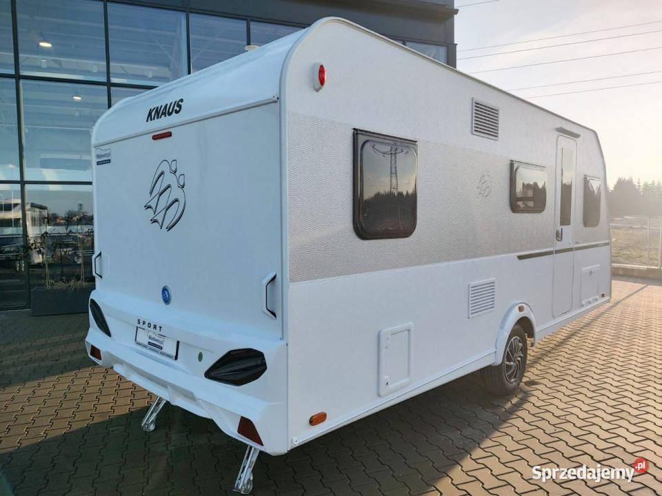 przyczepy kempingowe Knaus Sport 500 KD z dużą Gaj