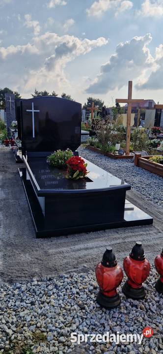 Nagrobek pojedynczy PREMIUM BLACK 2281 WROCŁAW Pozostałe Świdnica