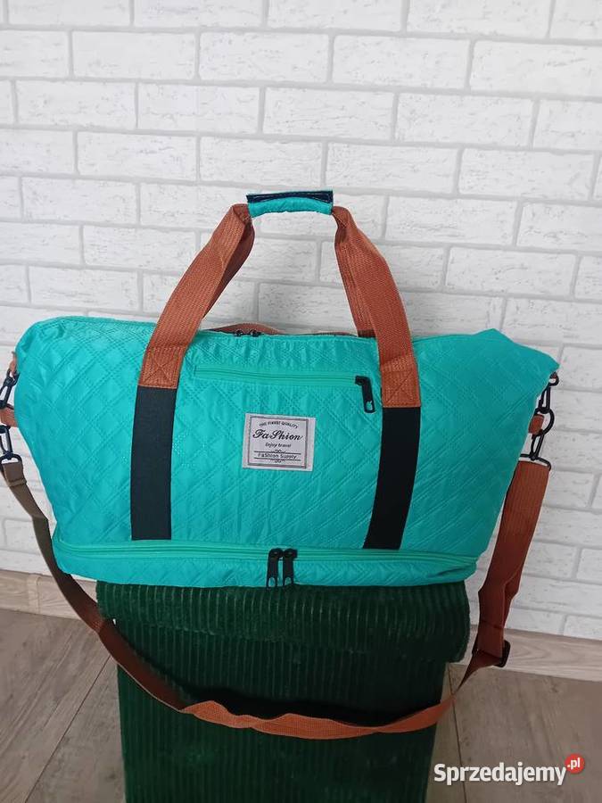 Torba sportowa podróżna damska 48x31x24 nowa sprzedam