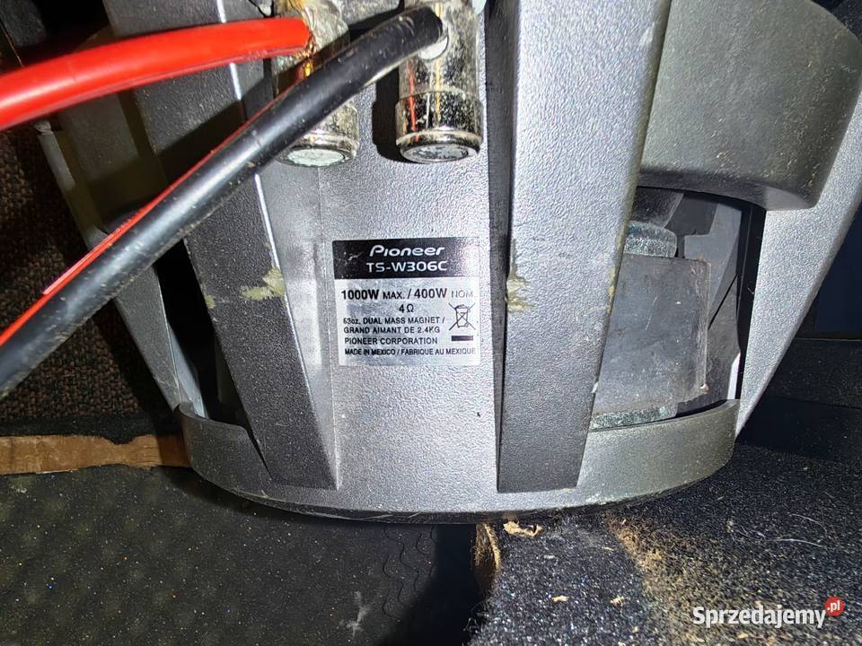 Skrzynia basowa bassowa subwoofer tuba dual 2x skrzynie basowe i tuby Niegowonice