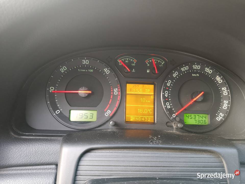 Skoda SuperB 19 TDi Klima Automat czarny Siedlce