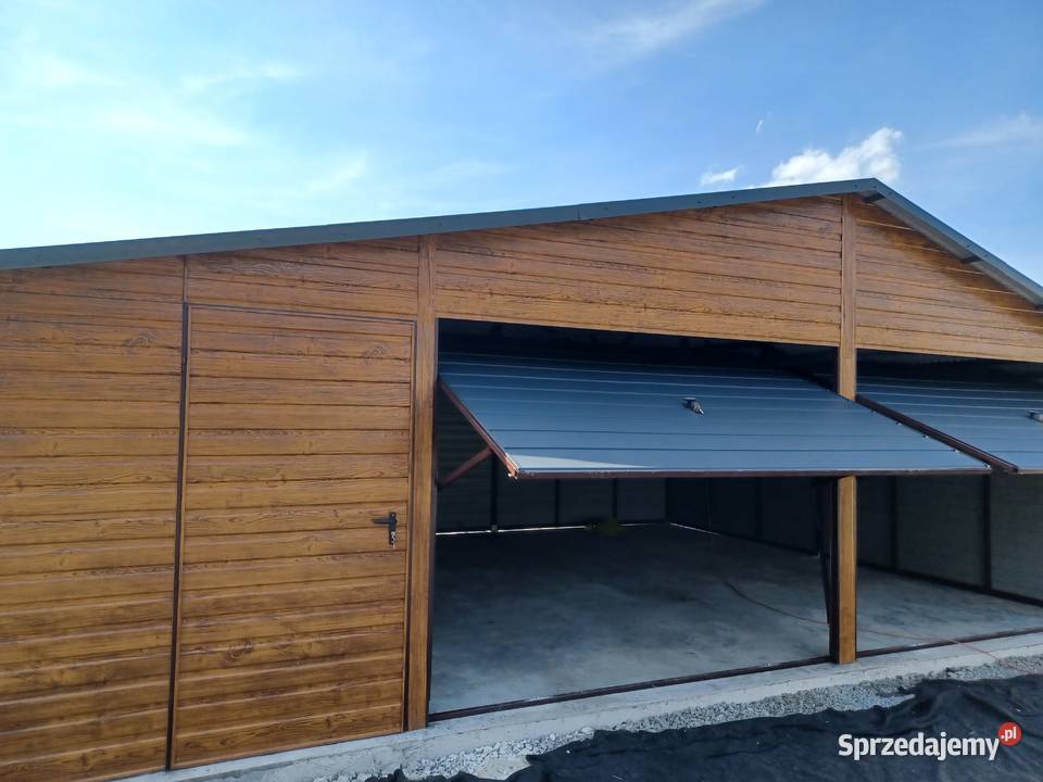 Garaż Blaszany WIELOSTANOWISKOWY 9x6 Wiata Legnica