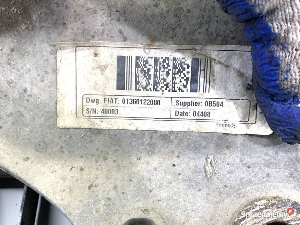BELKA POD SILNIK FIAT FIORINO III 13 95 51749128 podkarpackie