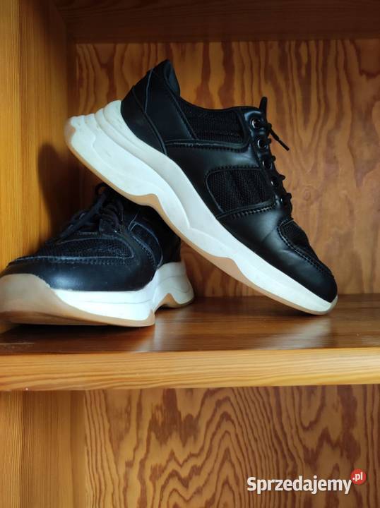sneakersy grube spody skórzane sportowe Kielce sprzedam