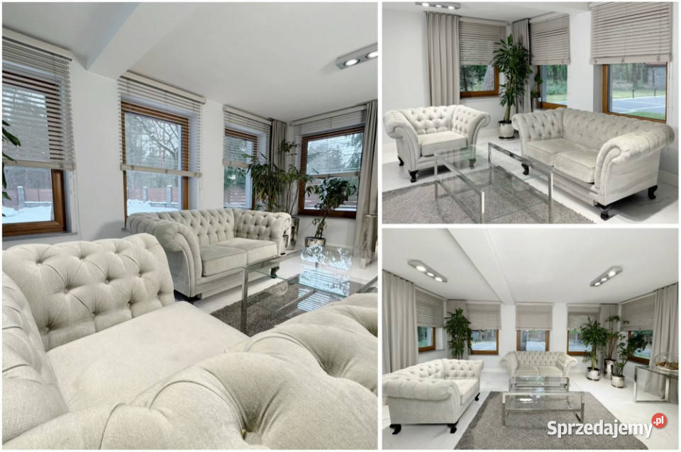 Elegancki dom 260 m na skraju lasu Wawer Warszawa