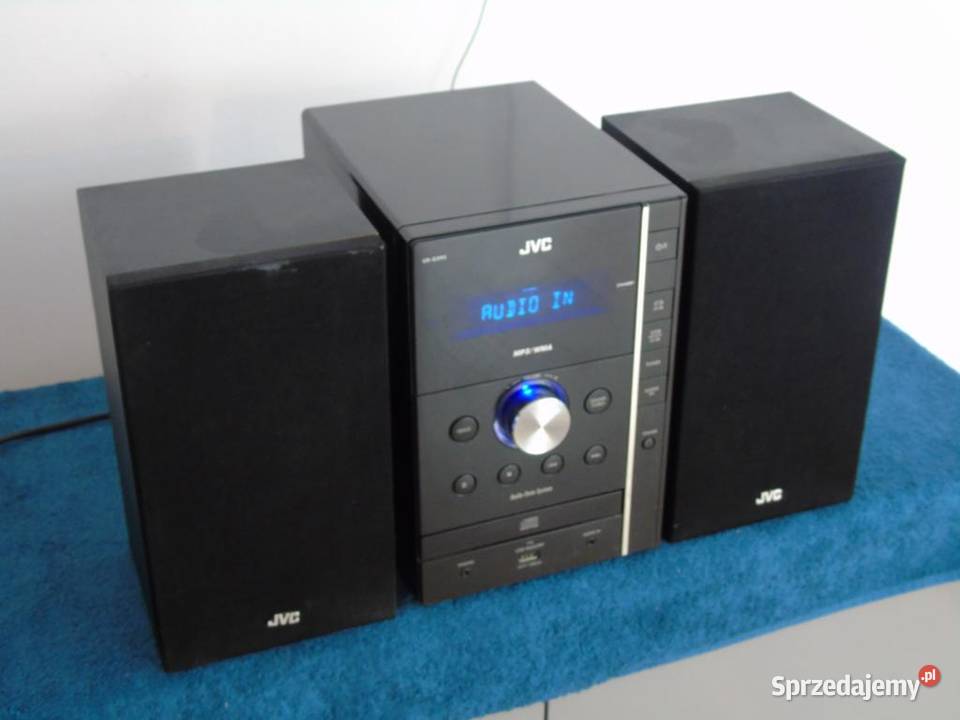 Wieża JVC CAUXG395 CD USB mp3 kolumny WYSYŁKA