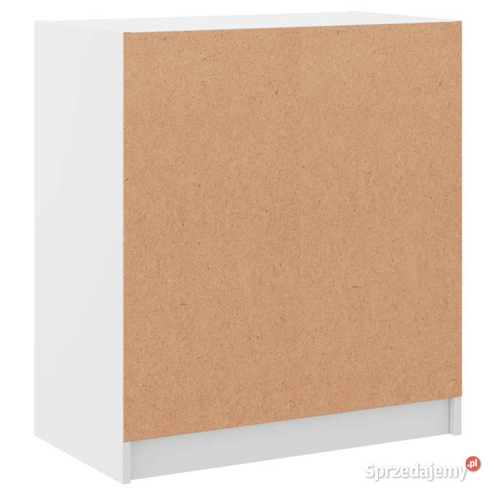 Szafka ze szklanymi drzwiami biała 68x37x755 Warszawa