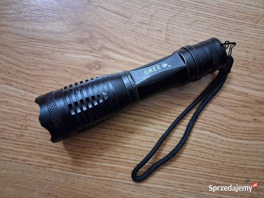Latarka taktyczna UltraFire led CREE XML T6 ZOOM