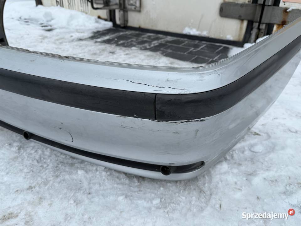 Zderzak tylny E46 sedan Titansilber zderzak tył Gręzów
