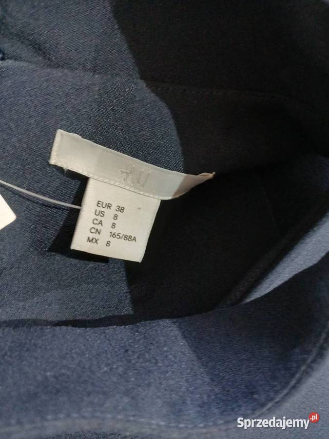 Elegancka granatowa sukienka rozmiar s HM świętokrzyskie Kielce sprzedam