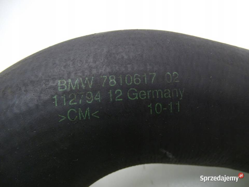 RURA PRZEWÓD WĄŻ INTERCOOLERA BMW BMW F20 F31 20 osobowe