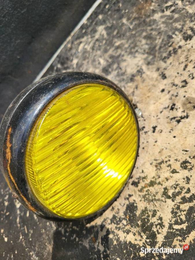 LAMPA PRZÓD HALOGEN ŻÓŁTY Rybnik