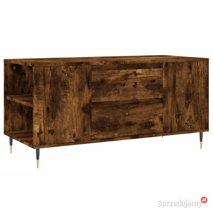 Stolik kawowy przydymiony dąb 102x445x50 Warszawa