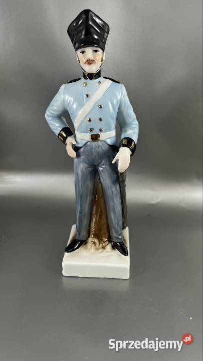 Porcelanowa figurka żołnierza Zielona Góra