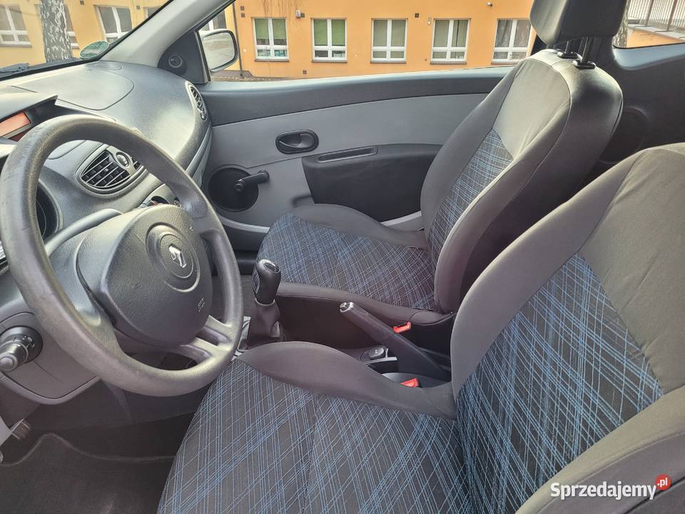 RENAULT CLIO III 12 BENZYNA welurowa tapicerka Haczów