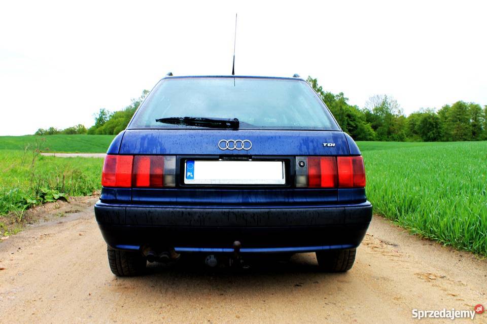 Audi 80 B4 19 TDI na osprzecie Pierburga elektryczne lusterka Giżycko